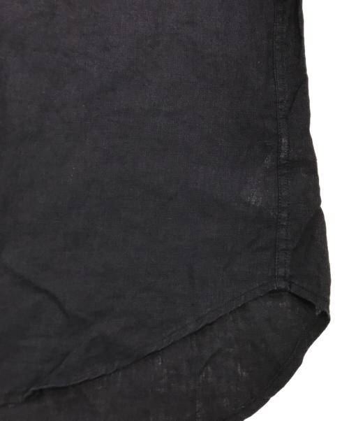 Frank&Eileen（フランクアンドアイリーン）Frank&Eileen (フランクアンドアイリーン) Ron Herman (ロンハーマン) 別注 Eileenリネンシャツ/開襟シャツ ネイビー サイズ:XSの古着・服飾アイテム