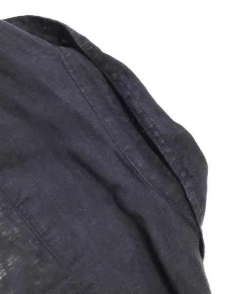 Frank&Eileen（フランクアンドアイリーン）Frank&Eileen (フランクアンドアイリーン) Ron Herman (ロンハーマン) 別注 Eileenリネンシャツ/開襟シャツ ネイビー サイズ:XSの古着・服飾アイテム