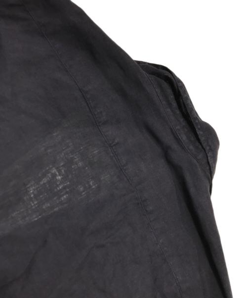 Frank&Eileen（フランクアンドアイリーン）Frank&Eileen (フランクアンドアイリーン) Ron Herman (ロンハーマン) 別注 Eileenリネンシャツ/開襟シャツ ネイビー サイズ:XSの古着・服飾アイテム