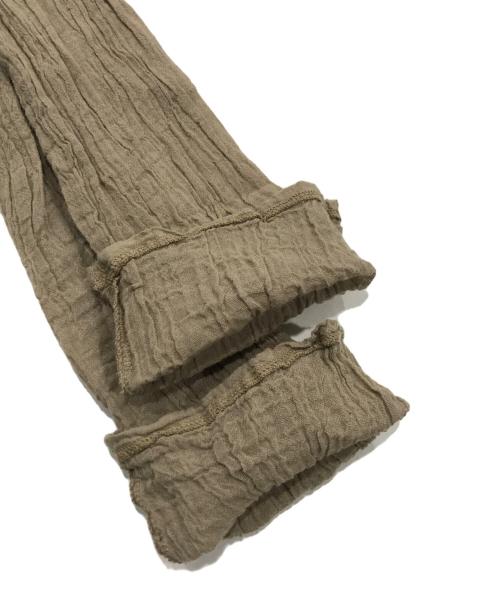 LES ATELIERS FRANCAIS DE CONFECTION（ル アトリエフランセ デ コンフェクション）LES ATELIERS FRANCAIS DE CONFECTION (ル アトリエフランセ デ コンフェクション) IENA (イエナ) ロングスリーブトップス／シースルートップス ブラウン サイズ:TUの古着・服飾アイテム