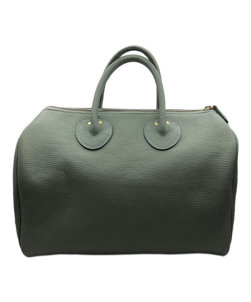 YOUNG & OLSEN The DRYGOODS STORE（ヤングアンドオルセン ザ ドライグッズストア）YOUNG & OLSEN The DRYGOODS STORE (ヤングアンドオルセン ザ ドライグッズストア) ミニボストンバッグ グリーンの古着・服飾アイテム