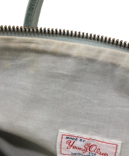 YOUNG & OLSEN The DRYGOODS STORE（ヤングアンドオルセン ザ ドライグッズストア）YOUNG & OLSEN The DRYGOODS STORE (ヤングアンドオルセン ザ ドライグッズストア) ミニボストンバッグ グリーンの古着・服飾アイテム