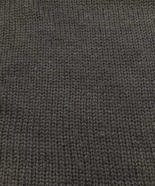 BEARDSLEY（ビアズリー）BEARDSLEY (ビアズリー) 袖ジャガードニット ブラック サイズ:Fの古着・服飾アイテム