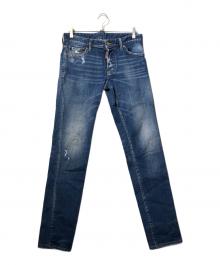 DSQUARED2（ディースクエアード）の古着「SLIM JEAN JEANS IN BLUE」｜インディゴ