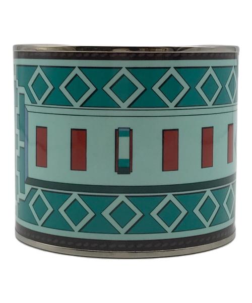 HERMES（エルメス）HERMES (エルメス) エマイユバングル グリーンの古着・服飾アイテム