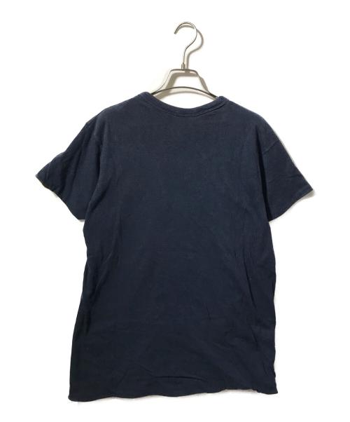 Champion（チャンピオン）Champion (チャンピオン) リバーシブルTシャツ ネイビー×イエロー サイズ:Lの古着・服飾アイテム