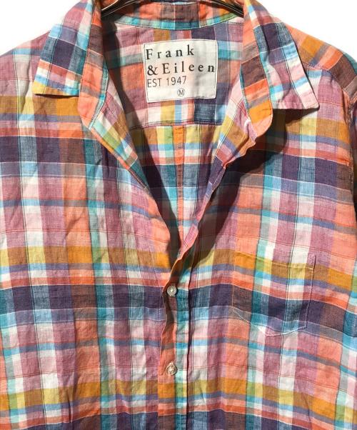 Frank&Eileen（フランクアンドアイリーン）Frank&Eileen (フランクアンドアイリーン) リネンシャツ マルチカラー サイズ:Mの古着・服飾アイテム