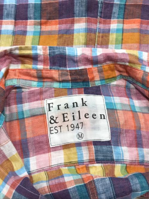 Frank&Eileen（フランクアンドアイリーン）Frank&Eileen (フランクアンドアイリーン) リネンシャツ マルチカラー サイズ:Mの古着・服飾アイテム