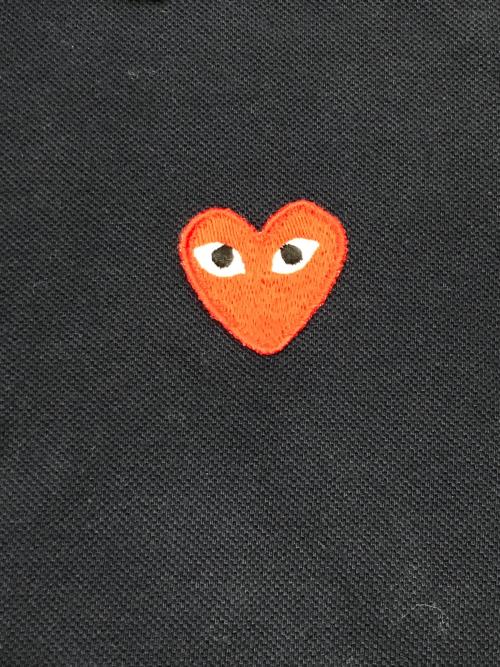 PLAY COMME des GARCONS（プレイコムデギャルソン）PLAY COMME des GARCONS (プレイコムデギャルソン) ポロシャツ/半袖ポロシャツ ネイビー サイズ:Mの古着・服飾アイテム