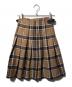 O'NEIL OF DUBLIN (オニールオブダブリン) ウールチェックラップスカート ブラウン サイズ:36：6000円