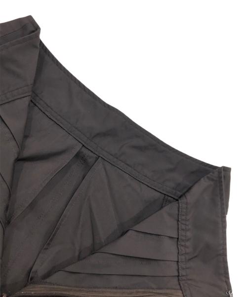 MUSE（ミューズ）MUSE (ミューズ) WASHED TUCKマキシ スカート ブラウン サイズ:36の古着・服飾アイテム