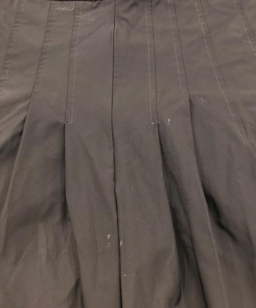 MUSE（ミューズ）MUSE (ミューズ) WASHED TUCKマキシ スカート ブラウン サイズ:36の古着・服飾アイテム