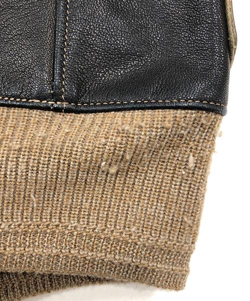 COLIMBO（コリンボ）COLIMBO (コリンボ) G-1レザーフライトジャケット ブラック サイズ:38の古着・服飾アイテム