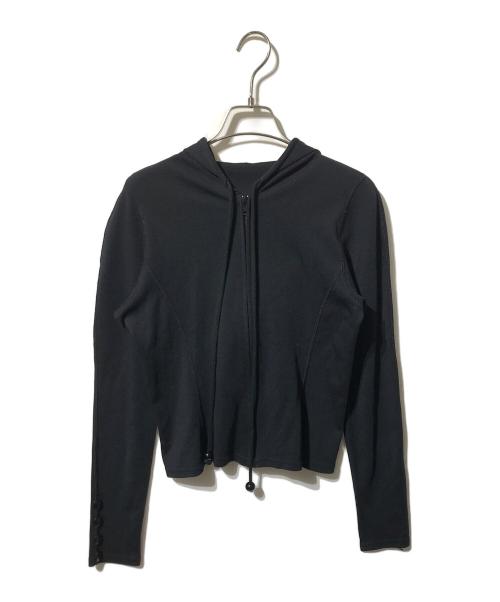MISS Dior（ミス ディオール）MISS Dior (ミス ディオール) オールドジップパーカー/ウールフーディー ブラック サイズ:Mの古着・服飾アイテム