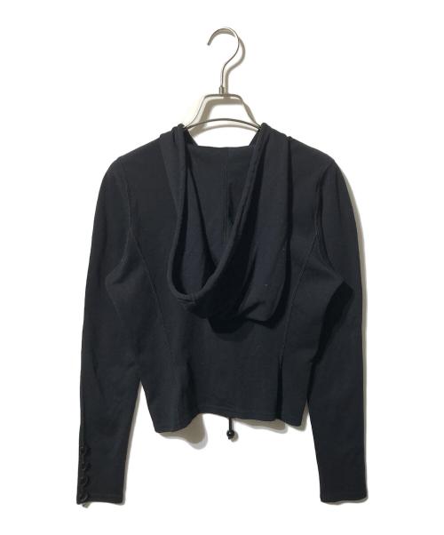 MISS Dior（ミス ディオール）MISS Dior (ミス ディオール) オールドジップパーカー/ウールフーディー ブラック サイズ:Mの古着・服飾アイテム