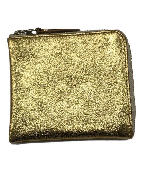 COMME des GARCONS（コムデギャルソン）COMME des GARCONS (コムデギャルソン) L字ファスナーウォレット ゴールドの古着・服飾アイテム