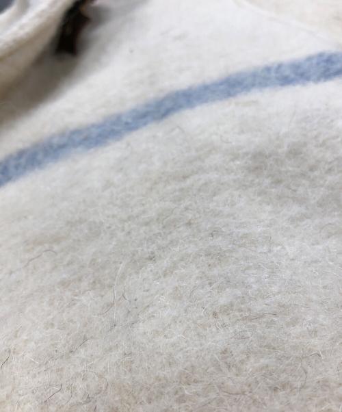 MISTER FREEDOM（ミスターフリーダム）MISTER FREEDOM (ミスターフリーダム) SUGAR CANE (シュガーケーン) ミリタリーウールブランケット・ドローバーブラウス ベージュ サイズ:38の古着・服飾アイテム