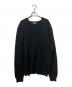POLO RALPH LAUREN（ポロ・ラルフローレン）の古着「クルーワッペンニット」｜ブラック