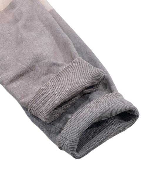 MM6 Maison Margiela（エムエムシックスメゾンマルジェラ）MM6 Maison Margiela (エムエムシックスメゾンマルジェラ) ロゴスリットオーバーサイズプルパーカー ベージュ サイズ:Ｍの古着・服飾アイテム