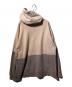 MM6 Maison Margiela (エムエムシックスメゾンマルジェラ) ロゴスリットオーバーサイズプルパーカー ベージュ サイズ:Ｍ：18000円