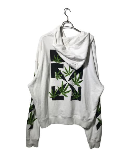OFFWHITE（オフホワイト）OFFWHITE (オフホワイト) WEED ARROWS OVER HOODIE ブラック サイズ:XXLの古着・服飾アイテム