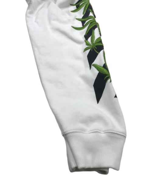 OFFWHITE（オフホワイト）OFFWHITE (オフホワイト) WEED ARROWS OVER HOODIE ブラック サイズ:XXLの古着・服飾アイテム