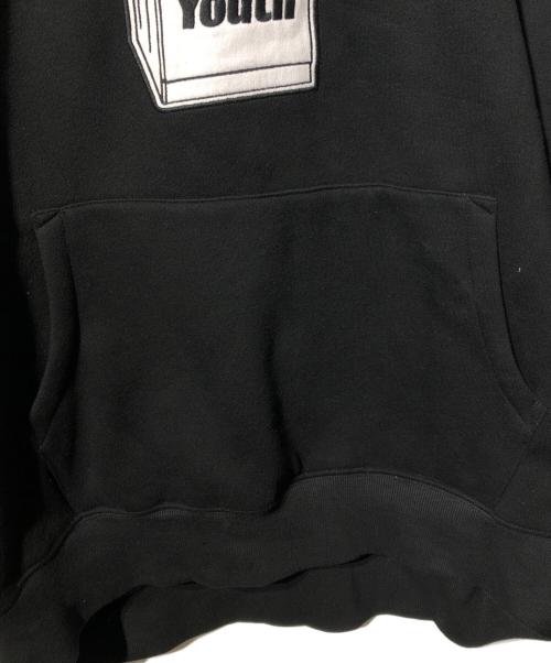 PLEASURES（プレジャーズ）PLEASURES (プレジャーズ) WASHING Machine Hoodie ブラック サイズ:XLの古着・服飾アイテム