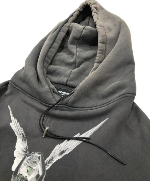 REPRESENT（リプレゼント）REPRESENT (リプレゼント) Against All Odds Hoodie グレー サイズ:XLの古着・服飾アイテム