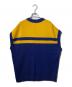 Hysteric Glamour (ヒステリックグラマー) HYS 84編込 オーバーサイズベスト ブルー×イエロー サイズ:ＦＲＥＥ：10000円