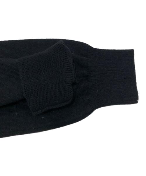 PLAY COMME des GARCONS（プレイコムデギャルソン）PLAY COMME des GARCONS (プレイコムデギャルソン) V-NECK KNIT CARDIGAN RED HEART（Vネック　ニット　カーディガン　レッド　ハート） ブラック サイズ:Lの古着・服飾アイテム