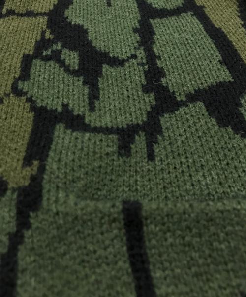 HUF（ハフ）HUF (ハフ) HUDSON CAMO ZIP VEST カーキ サイズ:Mの古着・服飾アイテム