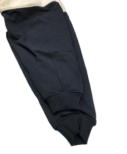 BREATH（ブレス）BREATH (ブレス) LOGO SWITCH HALF ZIP SWEAT ブラック×ベージュ サイズ:XLの古着・服飾アイテム