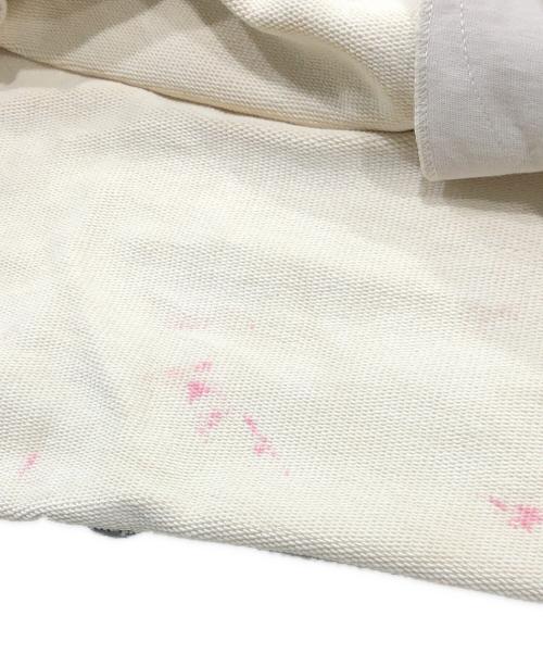 BREATH（ブレス）BREATH (ブレス) LOGO SWITCH HALF ZIP SWEAT ブラック×ベージュ サイズ:XLの古着・服飾アイテム