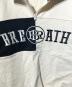 中古・古着 BREATH (ブレス) LOGO SWITCH HALF ZIP SWEAT ブラック×ベージュ サイズ:XL：8000円