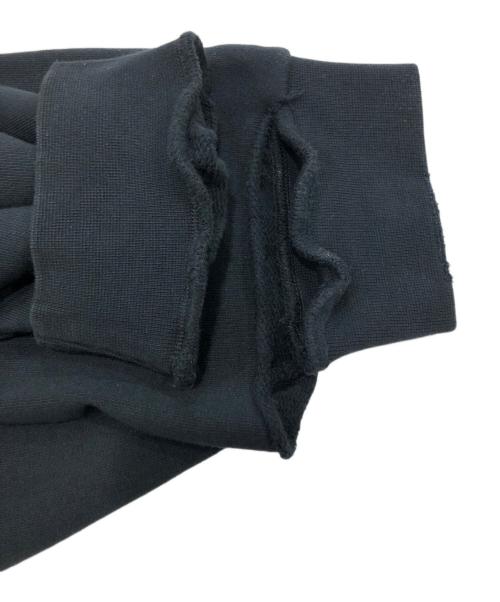 RAF SIMONS（ラフシモンズ）RAF SIMONS (ラフシモンズ) スマイリー ダメージ加工POパーカー ブラック サイズ:Sの古着・服飾アイテム