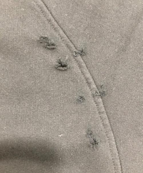 RAF SIMONS（ラフシモンズ）RAF SIMONS (ラフシモンズ) スマイリー ダメージ加工POパーカー ブラック サイズ:Sの古着・服飾アイテム