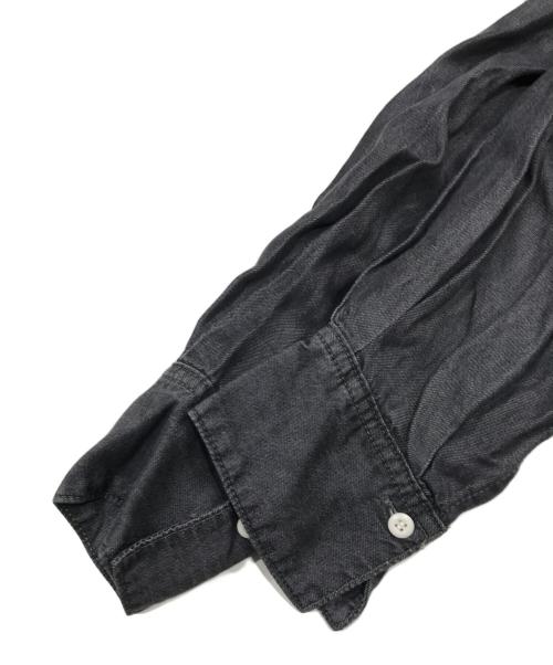 BARNEYS NEWYORK（バーニーズ・ニューヨーク）BARNEYS NEWYORK (バーニーズ・ニューヨーク) ライトデニムシャツ/長袖シャツ グレー サイズ:freeの古着・服飾アイテム