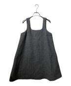 dahl'iaダリア）の古着「ウールワンピース/ポンチョ」｜グレー