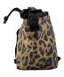Supreme (シュプリーム) Leopard Neck Pouch ブラウン：4500円