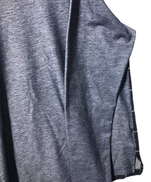 COMME des GARCONS HOMME（コムデギャルソン オム）COMME des GARCONS HOMME (コムデギャルソン オム) バックチェックカットソー グレー サイズ:Ｌの古着・服飾アイテム