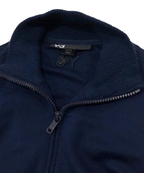 Y-3（ワイスリー）Y-3 (ワイスリー) ダブルジップトラックジャケット ネイビー サイズ:ＸＳの古着・服飾アイテム