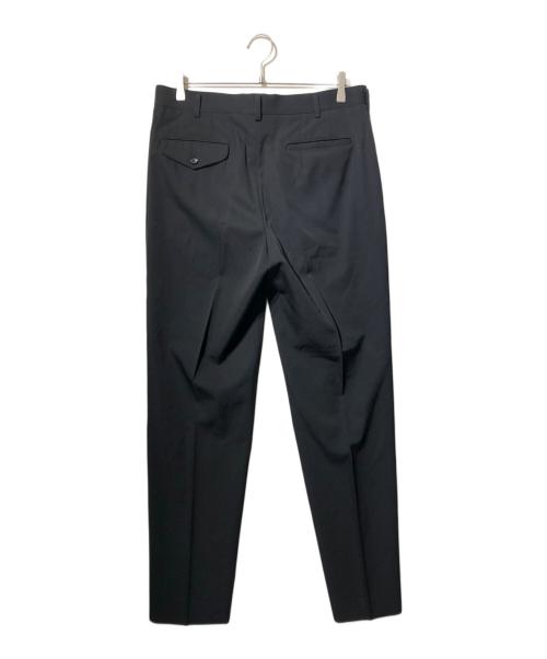 COMME des GARCONS HOMME PLUS（コムデギャルソンオムプリュス）COMME des GARCONS HOMME PLUS (コムデギャルソンオムプリュス) ウールスラックス ブラック サイズ:Lの古着・服飾アイテム