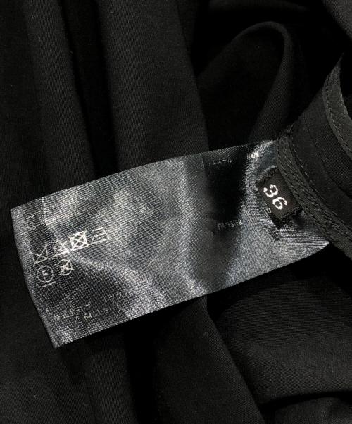 THE RERACS（ザ リラクス）THE RERACS (ザ リラクス) エプロンドレスジャンパースカート ブラック サイズ:36の古着・服飾アイテム