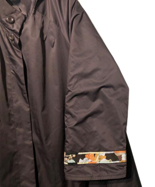 LEONARD SPORT（レオナール スポーツ）LEONARD SPORT (レオナール スポーツ) スタンドカラーナイロンコート パープル サイズ:44の古着・服飾アイテム