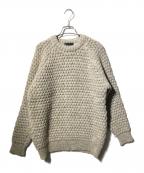 SCOTTSONスコットソン）の古着「ローゲージボリュームニット」｜ベージュ