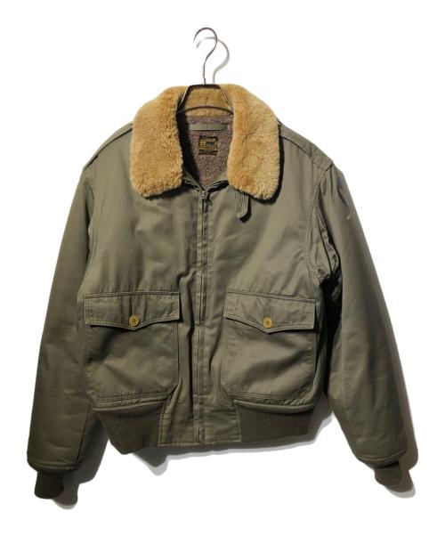 THE REAL McCOY'S（ザ・リアルマッコイズ）THE REAL McCOY'S (ザ・リアルマッコイズ) B-10フライトジャケット カーキ サイズ:38の古着・服飾アイテム