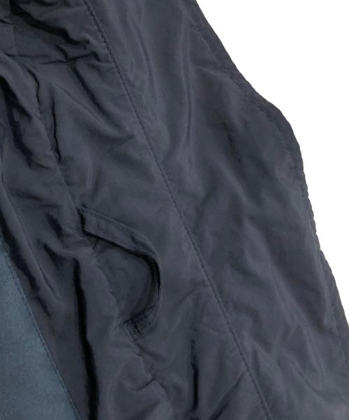 HERNO（ヘルノ）HERNO (ヘルノ) フーディーステンカラーコート ネイビー サイズ:52の古着・服飾アイテム