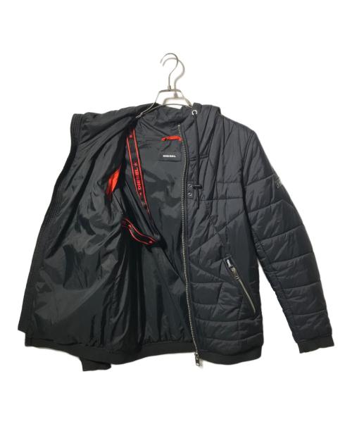 DIESEL（ディーゼル）DIESEL (ディーゼル) スターキルティングジャケット ブラック サイズ:Sの古着・服飾アイテム