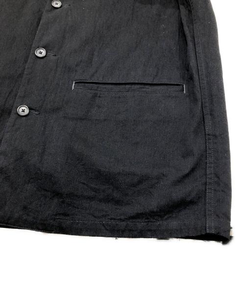 Porter Classic（ポータークラシック）Porter Classic (ポータークラシック) CLASSIC DENIM WIDE JACKET ブラック サイズ:Mの古着・服飾アイテム