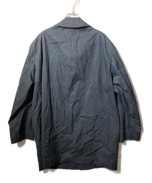 MARGARET HOWELL（マーガレットハウエル）MARGARET HOWELL (マーガレットハウエル) 比翼コート ブラック サイズ:Lの古着・服飾アイテム